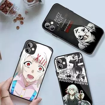 Чехол для телефона «Токио вурдалаки» с изображением аниме для IPhone 14 13 12 11 XS X 8 7 6 Plus Mini Pro Max SE 2022, черный стеклянный чехол из поликарбоната и ТПУ iPhone 14