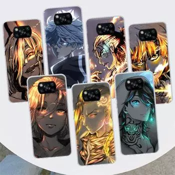 Чехол для телефона Tokyo Anime Revengers для Xiaomi Poco X3 GT X4 NFC M4 Pro M3 M2 F3 F2 F1 Mi Note 10 A3 A2 Lite A1 CC9E Fundas Xiaomi Poco X3