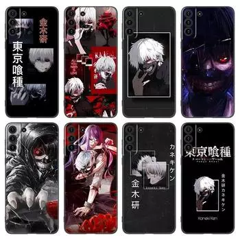 Чехол для телефона Tokyo Ghoul Anime Kaneki Ken для Samsung Galaxy S20 S21 FE S22 Ultra S10 Lite S10E S9 S8 Plus S7 Edge, черный Samsung S10E
