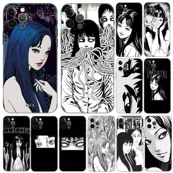 Чехол для телефона Tomie Custom Eyes с изображением японского комикса ужасов для iPhone 2020se 6 6s 7 8 plus x 10 XR XS 11 12 13 mini pro MAX, черный ТПУ iphone 5 5S SE 2016