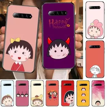 Чехол для телефона TOPLBPCS Chibi Maruko для xiaomi redmi Black Shark 4 Pro 2 3 3s, чехлы Helo, черный силиконовый чехол на заднюю панель Prett, мини-чехол Black Shark 2