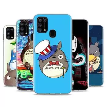Чехол для телефона «Тоторо Унесенные призраками» Ghibli для Samsung Galaxy Note 20 10 9 8 Plus Ultra Lite M21 M31 M31S M10S M20 M21 M32 M12 Note 20 5G