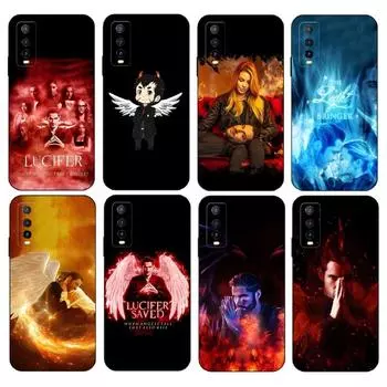 Чехол для телефона TV Drama Lucifer для VIVO Y31 IQOO U5 U5x 9 V21e V23 Y31s Y73 X60 X70 X80 Y33s Y21 Y76 Y15s T1 Pro Plus VIVOY76 5G