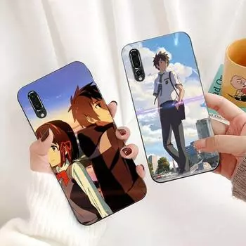 Чехол для телефона «Твое имя» для Huawei G7 G8 P7 P8 P9 P10 P20 P30 Lite Mini Pro P Smart Plus Cove Fundas P20Lite