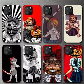 Чехол для телефона «Тыквенная ночь» Naoko Kirino для Iphone 11 12 Mini 13 14 Pro Xs Max X 8 7 6s Plus 5 Se Xr Shell iPhone11PRO