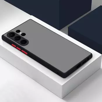 Чехол для телефона ударопрочный матовый для SUMSUNG Samsung A26 5G чёрный