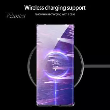 Чехол для телефона Ультратонкий противоударный чехол без оправы с защитой от царапин, прозрачный усиленный угловой защитный чехол для телефона для Samsung S23/S23+/S23ultra 1