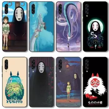 Чехол для телефона «Унесенные призраками Тоторо» для Realme GT 2 9i 8i 7i Pro X50 X2 C35 C21 C20 C11 C3, мягкий черный чехол для телефона Realme GT NEO 3