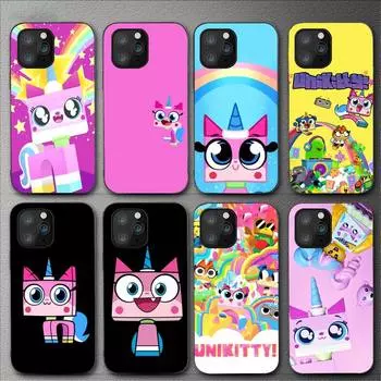 Чехол для телефона Unikitty с героями мультфильмов для Iphone 11 12 Mini 13 14 Pro Xs Max X 8 7 6s Plus 5 Se Xr Shell iPhone12PROMAX