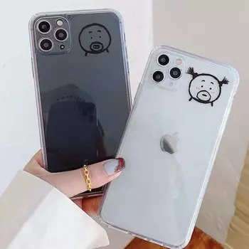 Чехол для телефона «Уродливый мальчик и девочка» для Iphone 12 Mini 11 Pro Max 7 Xs Max 8 Xr Plus X, чехол против падения, чехол в виде ракушки, Fundas for iphone X XS