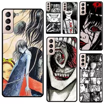 Чехол для телефона «Ужас» Junji Ito для Samsung Galaxy S20 FE S21 S22 Note 20 Ultra Note 10 S8 S9 S10 Plus Galaxy S8