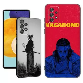 Чехол для телефона Vagabond Manga для Samsung A13 A22 A24 A32 4G A23 A25 A34 A35 A52S A53 A54 A55 A73 5G A12 A14 A15 A31 A33 A50 A51 A72 Samsung A73 5G