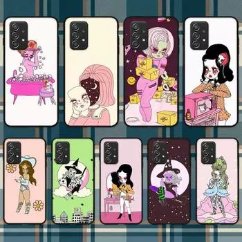 Чехол для телефона Valfre Art Prints для Samsung Galaxy A02 A12 A21 A22 A32 A41 A42 A51 A71 A72 Shell SamsungA12