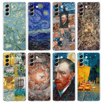 Чехол для телефона Van Gogh Art Aesthetics Angel для Samsung Galaxy S24 Plus S23 S22 S21 S20 FE Ultra 5G S10 S10E S9, мягкий прозрачный чехол Samsung S9