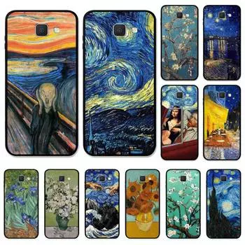 Чехол для телефона Van Gogh Starry Sky Art для Samsung J8 J7 Core Dou J6 J4 plus J5 J2 Prime A21 A10s A8 A02 J2 Pro 2018
