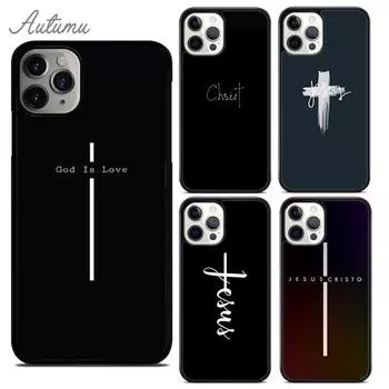 Чехол для телефона «Вера христианская религиозная Иисус» для iPhone 11 12 13 14 Pro Max mini XR XS SE 2020 7 8 Plus Galaxy S21 S22 iPhone 6plus