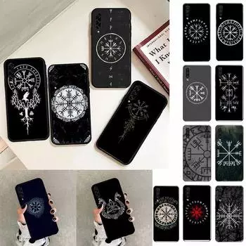 Чехол для телефона Viking Vegvisir Odin Nordic для Samsung Galaxy A30 A20 S20 A50S A30S A71 A10S A6 plus Fundas Coque Samsung A51
