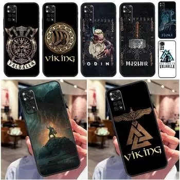 Чехол для телефона Vikings Valhalla для Xiaomi Redmi Note 12 11 10 8 9 Pro 8T 9S 10S 11S 9A 9C 9T 10A 10C Redmi Note 11 Pro