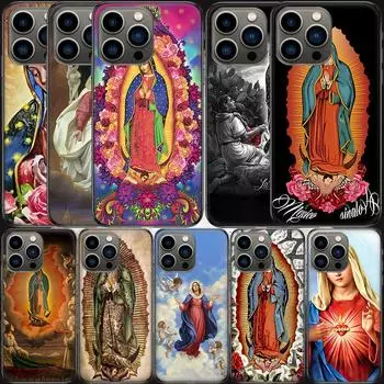 Чехол для телефона Virgin De Guadalupe Virgen Mary для Apple Iphone 13 12 Mini 11 14 Pro Max SE 2020 X XS XR 8 7 6 6S Plus 5 5S Sh iPhone 13