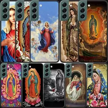 Чехол для телефона Virgin De Guadalupe Virgen Mary для Samsung A02 A03 A03S A04 A04S Galaxy A55 A35 A25 A15 S10 Lite A9 A8 A7 A6 Plus A9 Samsung A25 5G