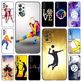 Чехол для телефона «Волейбол» для Samsung Galaxy A21 A30 A50 A52 S A13 A22 A32 A33 A53 A73 5G A11 A12 A31 A51 A70 A71 A72 Samsung A13