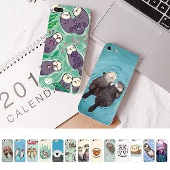 Чехол для телефона «Выдра» для iPhone 15, 8, 7, 6, 6S Plus X SE 2020 XR XS 14, 11, 12, 13 Mini Pro Max, чехол для мобильного телефона iPhone 13 pro