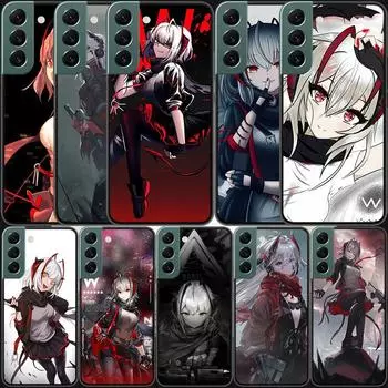 Чехол для телефона W Arknights Girl для Samsung Galaxy Note 20 Ultra 10 Lite 9 8 M11 M12 M21 M30S M31 M32 M51 M52 J8 J6 J4 Plus A90 Cove Samsung Note 20Ultra