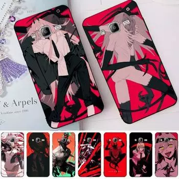 Чехол для телефона в стиле аниме «Человек бензопилы» для Samsung Note 9 10 20 Plus Pro Ultra J6 J5 J7 J8, мягкий черный чехол для телефона Galaxy Note20