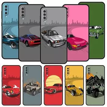 Чехол для телефона в стиле японского дрейфа JDM Sports Car для Samsung Galaxy A52 A50 A70 A10 A30 A40 A20S A20E A02S A12 A22 A72 A32 5G A04s Samsung A70