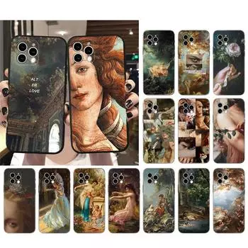 Чехол для телефона в стиле Ренессанс арт для iPhone Samsung Galaxy Redmi Xiaomi Oppo OnePlus Note SA 7 8 9 10 11 12 13 14 20 21 22 23 53 54 Pro Max Plus Ultra iPhone 6 or 6S