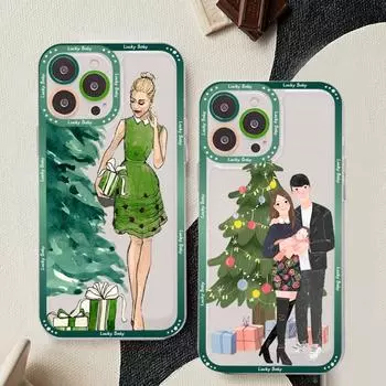 Чехол для телефона в виде рождественской елки для Redmi 7 8 9 A для Redmi Note 5 7 8 9 10 11 Pro Max 4G 5G Funfas Redmi Note9 PRO