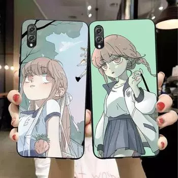 Чехол для телефона Waste Wood Fox для Honor 70 50 20 7S X9 X8 X7 Magic 4 3 Pro, мягкий черный чехол для телефона Honor 70