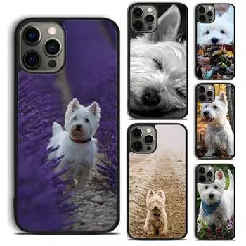 Чехол для телефона West Highland Terrier Westie для iPhone 5 6 7 8 Plus X XR XS SE2020 Apple 11 12 13 mini Pro Max Galaxy S20 S21 iPhone 5 5S SE