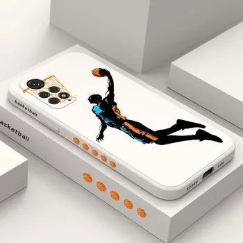 Чехол для телефона Wild Basketball для Xiaomi Redmi Note 12 11 11E 11S 10 10A 10T 10S 9T 9 8 7 Pro Plus 10C 9A 9C 9T 4G 5G For Note11ProPlus 5G темно-зеленого