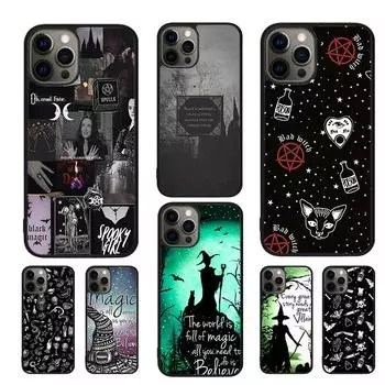 Чехол для телефона Witch Magic для iPhone 11, 12, 13, 14 Pro Max mini XR XS SE 2020, 6, 7, 8 Plus, Samsung S21, S22, Fundas iPhone 6plus