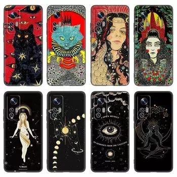 Чехол для телефона Witches Moon Mystery Totem для Xiaomi Mi 10T 11i 11T Note 10 11 Lite NE F1 POCO F3 M3 X3 GT NFC M4 X4 Pro 5G Xiaomi Mi 11 5G