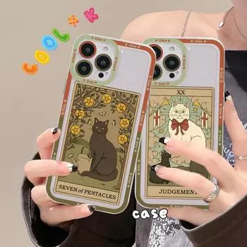 Чехол для телефона Witches Moon Tarot Mystery Totem Cat для Redmi 7 8 9 A для Redmi Note 5 7 8 9 10 11 Pro Max 4G 5G Funfas Redmi Note11 pro