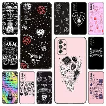 Чехол для телефона Witches Moon Tarot Witch Ouija для Samsung A21 A30 A50 A52 S A13 A22 A32 A33 A53 A73 5G A11 A12 A31 A51 A70 A71 A72 Samsung A11