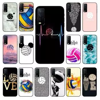 Чехол для телефона волейбольный чехол для vivo Y31 Y30 Y33S Y11S Y12 Y12S Y17 Y20 Y20S Y21S Y1S Y53S Y15 Y19 Y91C V23 5G Чехлы VIVO Y1S
