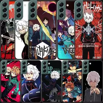 Чехол для телефона World Trigger Kuga Yuma для Samsung A02 A03 A03S A04 A04S Galaxy A55 A35 A25 A15 S10 Lite A9 A8 A7 A6 Plus A90 A80 Co Samsung A02S