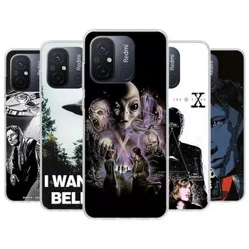 Чехол для телефона «X Files, я хочу верить» для Xiaomi Redmi 12 12C 10 10C 10A 9T 9C 9A 9 8 8A 7 7A 6 6A K20 K30 K40 Pro S2 Fundas Redmi 6