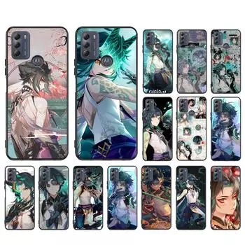 Чехол для телефона Xiao Genshin Impact для Motorola E7 Plus E32 E20 E40 Edge 20 Lite G22 G52 G20 G30 G100 G60 G50 G10 G Pure G Stylus Moto E7