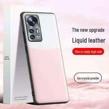 Чехол для телефона Xiaomi 12 Liquid Leather: Противопадающий, противообрастающий, цельный корабль. 12x