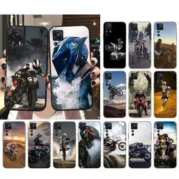 Чехол для телефона Xiaomi Mi 11T 11 12T Pro 10T 10 10Pro 12 11 lite 5G NE 10pro Poco X3 Pro Poco F3 M3 Moto Cross Motorcycle Sports Xiaomi Mi 10 Pro 5G