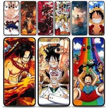 Чехол для телефона Xiaomi Poco X3 NFC M3 M4 Pro F3 GT Mi 12 10T Note 10 11 Lite 11TPro 9T, силиконовый чехол, цельный чехол с изображением Луффи аниме Poco X3 NFC