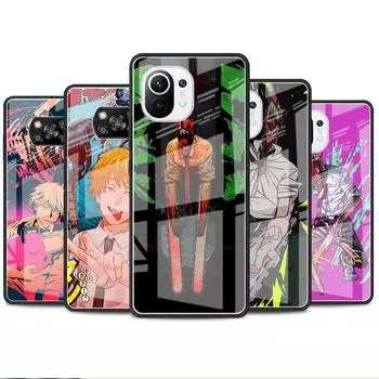 Чехол для телефона Xiaomi Poco X3 NFC 11 Lite 11T F3 M3 для Redmi Note 11 10 9 8 Pro 10S 9S 9A 9C с изображением человека-бензопилы Xiaomi Poco M3