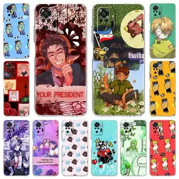 Чехол для телефона Xiaomi Poco X3 NFC M3 F3 Redmi Note 9S 9 8 10 Pro 7 8T 9C 9A 8A K40, силиконовый прозрачный чехол Dream Smp Game Cool Cute Redmi 8