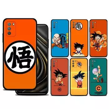 Чехол для телефона Xiaomi POCO X3 X4 NFC M3 M4 pro X3 GT для mi 12 12pro 11T 11 10T Lite Silicon Funda Dragon Ball Goten Kuririn Poco X4 NFC