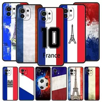 Чехол для телефона Xiaomi Poco X4 X3 NFC F3 F4 M3 M4 Mi Note 12T 10 11 Ultra 13 Pro 10T 12 Lite 9T 5G чехол Франция Флаг Футбол Париж Xiaomi 12T