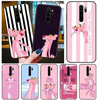 Чехол для телефона Xiaomi Redmi 6 7 8 9 A Pro Redmi Note 10 Pro 5G 8 8T 9 9S 7 6 5 Pro, черный чехол Hoesjes с милой розовой пантерой Redmi 9A